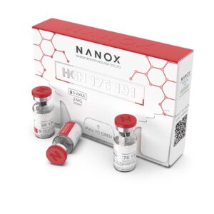 hgh 176 191, 5 vials x 2mg nanox